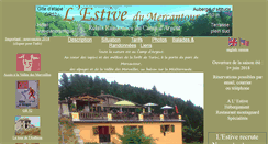 Desktop Screenshot of estive-mercantour.fr